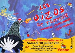 Concert des Oizos de Trottoir au Camping Kanoti_Yenne