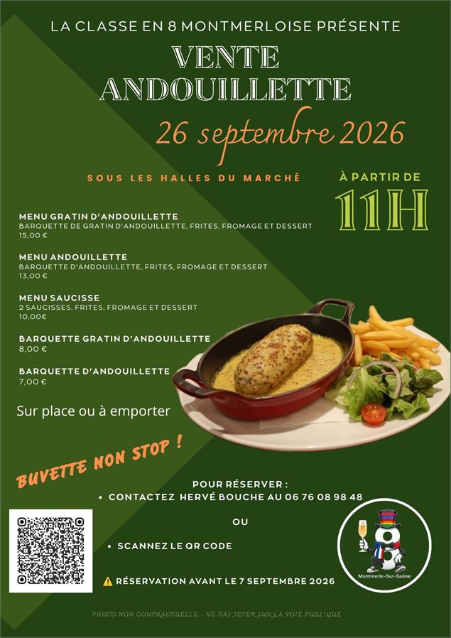 Vente d'andouillettes_Montmerle-sur-Saône