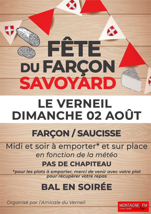 Affiche fête du farçon