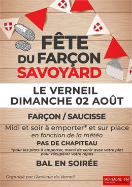 Affiche fête du farçon
