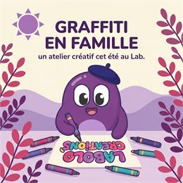 Atelier graffiti en famille_Champagne-en-Valromey - Le LAB