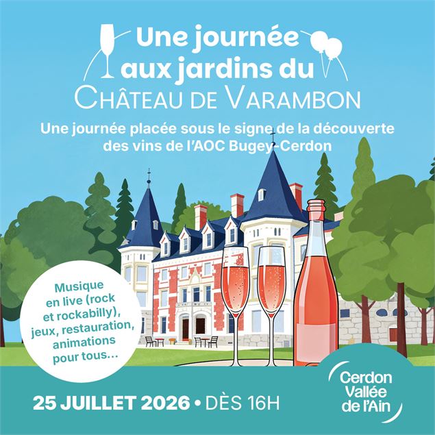 Affiche événement - GIP Cerdon Vallée de l'Ain