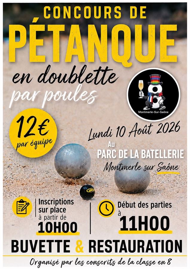 Concours de pétanque_Montmerle-sur-Saône