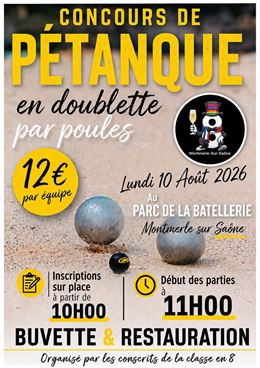 Concours de pétanque_Montmerle-sur-Saône