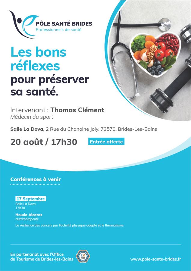Affiche conférence - Pôle Santé
