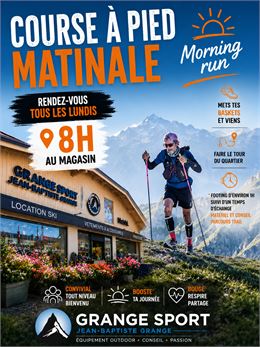 Trail / course à pied matinale du lundi - grangesport