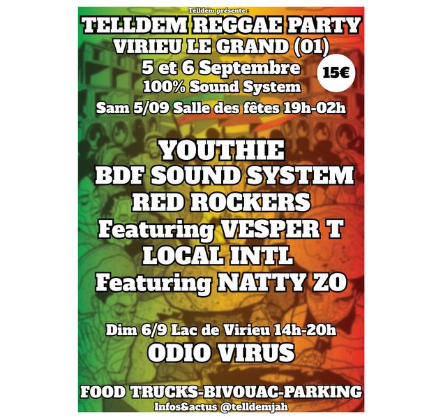 Telldem reggae party_Virieu-le-Grand - TELLDEM