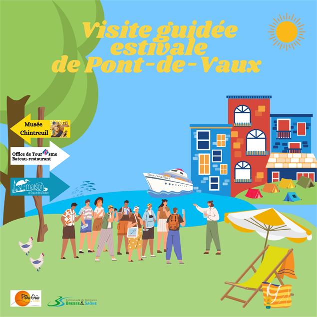 Visites guidées estivales de la ville de Pont-de-Vaux_Pont-de-Vaux - Office de Tourisme Bâgé Pont-de