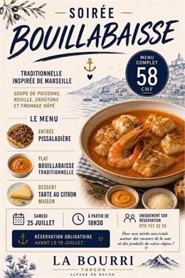 Soirée Bouillabaisse_Torgon