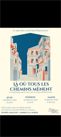 Affiche - Le Camp théâtre et chant Karol Wojtyla