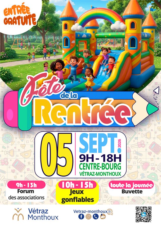 Fête de la rentrée de VM - Mairie de Vétraz-Monthoux