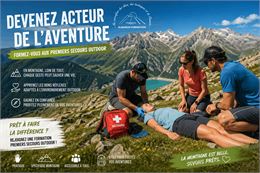 Affiche sensibilisation aux premiers secours - Albaron Formation