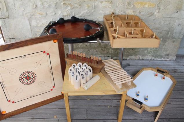 jeux en bois - OTHMV