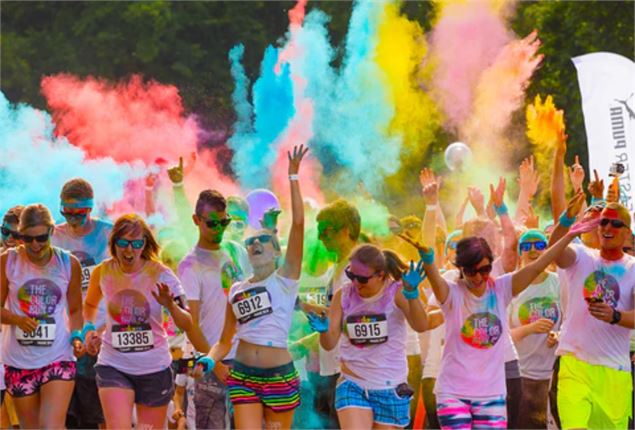 Color Run de La Toussuire !_La Toussuire