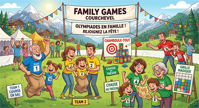 Family games_Courchevel
