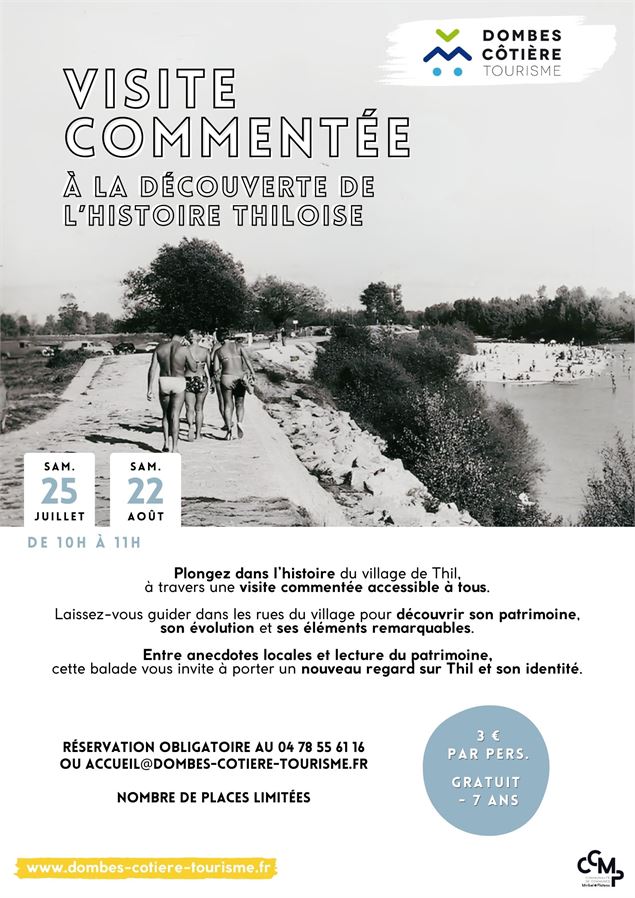 Visite commentée: A la découverte de l'histoire thiloise - Dombes Côtière Tourisme