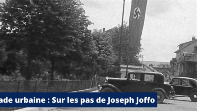 image d'une ancienne voiture à l'époque de Jospeh Joffo à Rumilly - Musée de Rumilly