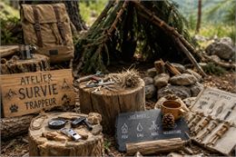 Atelier Trappeurs : survie en pleine nature !_Peisey-Vallandry