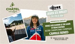 Découverte du tir laser avec Camille Bened - Val Média