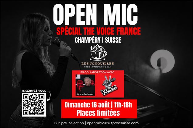 Open Mic - Spécial The Voice France_Champéry