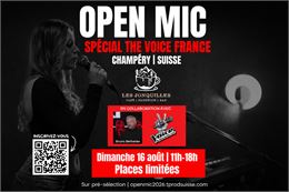 Open Mic - Spécial The Voice France_Champéry