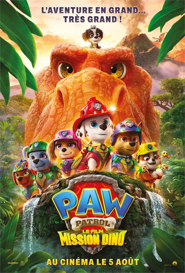 Avant-première du film La Pat’ Patrouille: Mission Dino_Meximieux - cinéma l'horloge