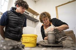 Démonstration de fabrication d'une poterie - Tilby_vattard