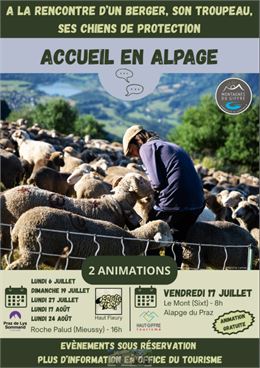 Accueil en alpage - A la rencontre d'un troupeau et de ses patous_Sixt-Fer-à-Cheval