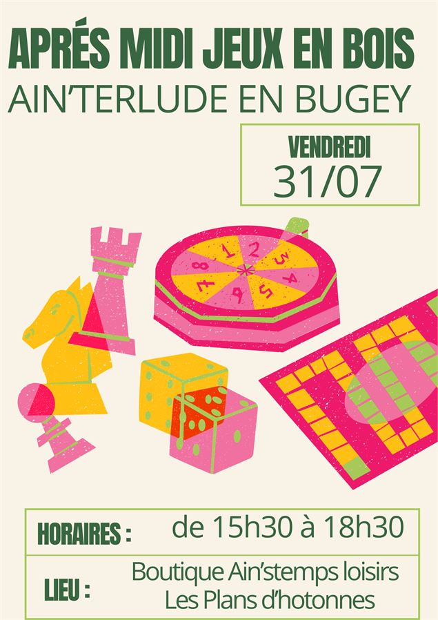Les après-midi jeux avec Ain'terlude aux Plans d'Hotonnes_Haut Valromey - Ain'stemps Loisirs
