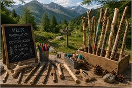 Animation : fabrique et customise ton bâton de marche_Peisey-Vallandry