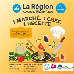 1 marché, 1 chef, 1 recette