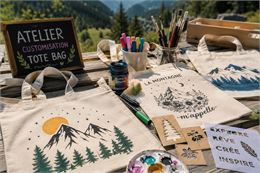 Animation : Customise ton tote bag !_Peisey-Vallandry