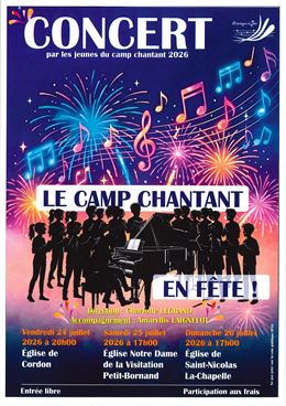 Concert Canmp Chantant - Montagne et Joie