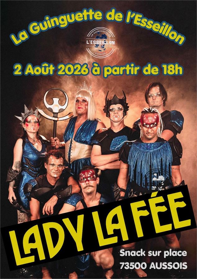 Concert - lady La Fée_Aussois - Concert - lady La Fée_Aussois