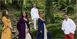 Photo du groupe - Les cinq et Léman