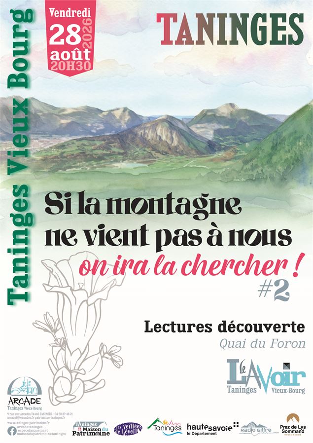 Visuel de l''affiche Si la montagne ne vient pas à nous... - ARCADE