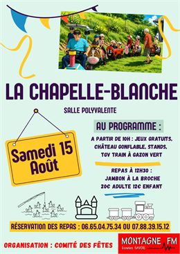 FETE LA CHAPELLE BLANCHE