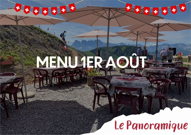 Menu du 1er août au Panoramique_Torgon