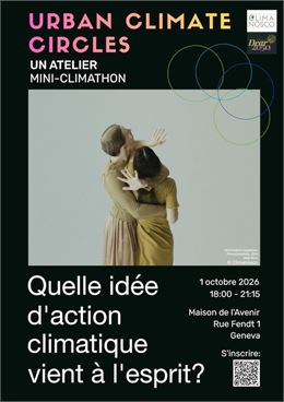 Urban Climate Circles: Un atelier où l'art, la science, l'imagination et l'action se rencontrent - C