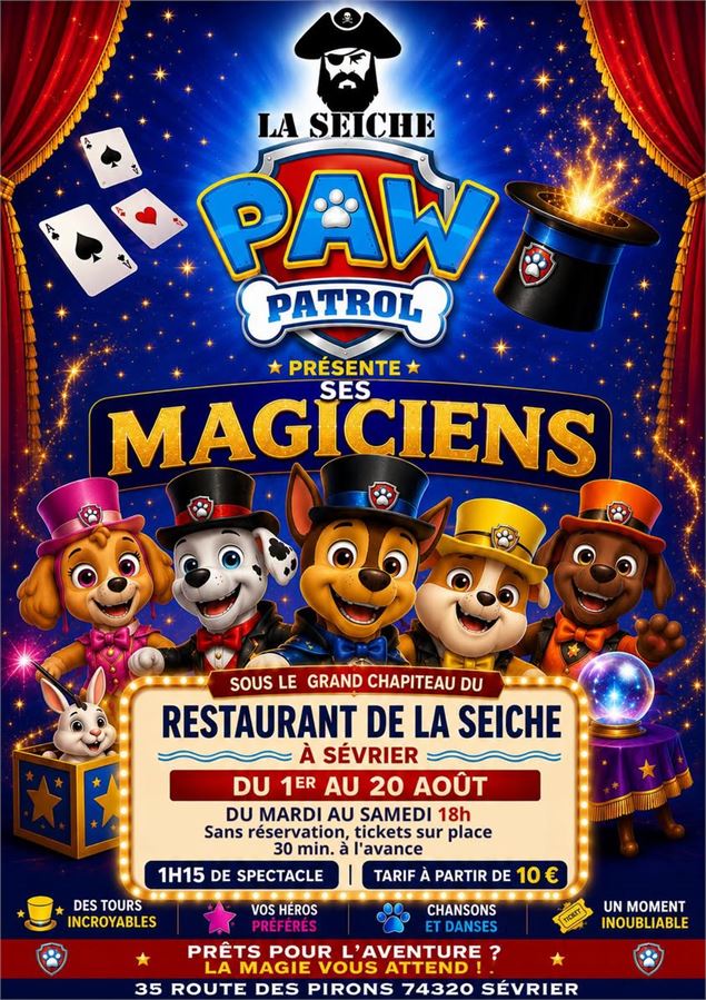 Spectacle Pat Patrouille_Sevrier - La Seiche