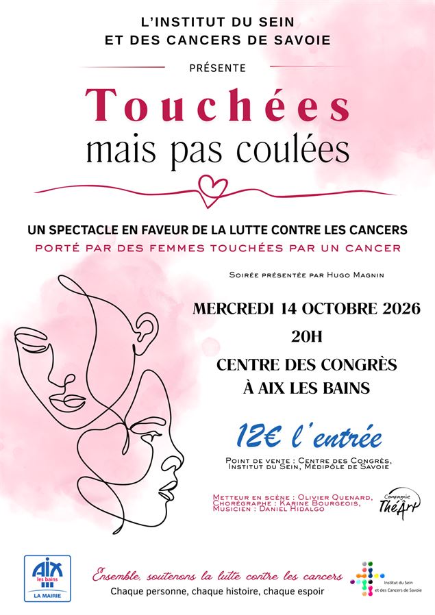 Spectacle Octobre Rose 2026 | Touchées mais pas coulées - Anthéa EBLIN
