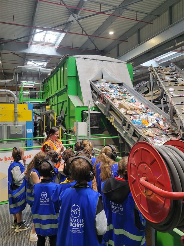 Visite tout public du centre de tri