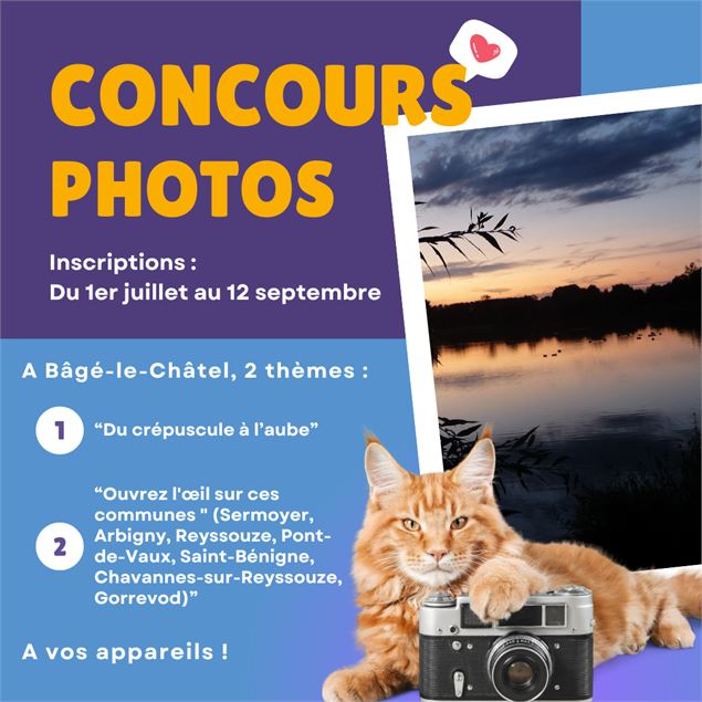 Exposition - concours Photos_Bâgé-le-Châtel - Office de Tourisme du Pays de Bâgé et de Pont-de-Vaux