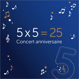 5X5 = 25 : Concert anniversaire du Geneva Brass - Geneva Brass