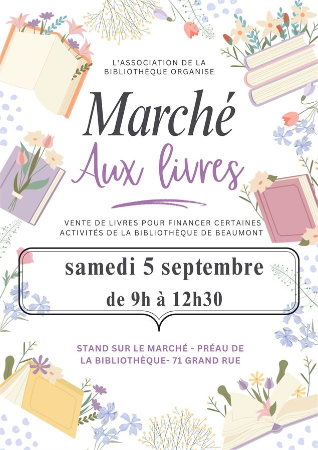 Affiche - Bibliothèque de Beaumont