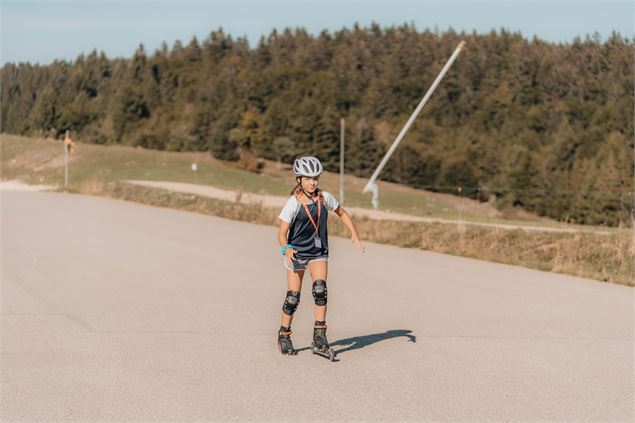 Initiation ski roues et tir - Les Estivales de Savoie Nordic - Jolypics