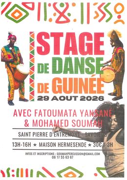 Stage de danse de Guinée_Saint-Pierre-d'Entremont