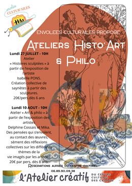 ATELIER Histo'Art & Philo avec Envolées Cultur'ailes_Les Carroz-d'Arâches