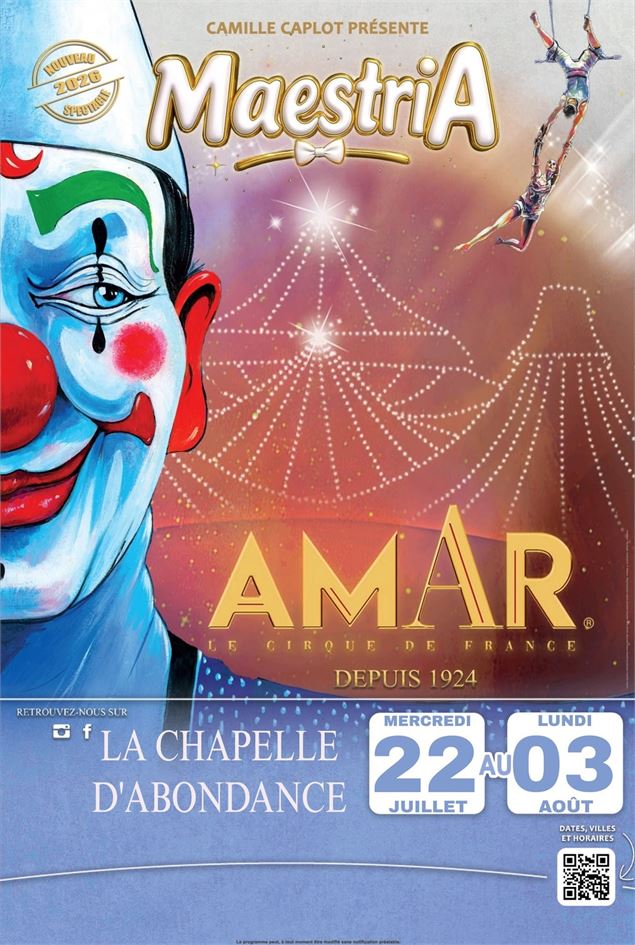 Représentation du Cirque Amar_La Chapelle-d'Abondance - Cirque Amar
