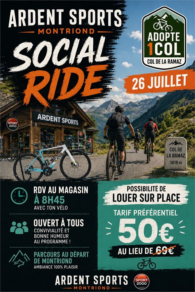 Social Ride - Sport 2000 Ardent sports